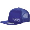 Goodwill Central Coast - Unisex - Flat Bill Trucker Hat - Blue